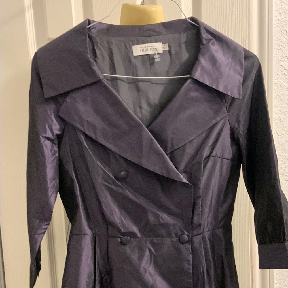 Banana Republic Purple High Low Dress